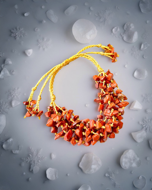 Pulseira Vitalidade Jaspe Vermelho