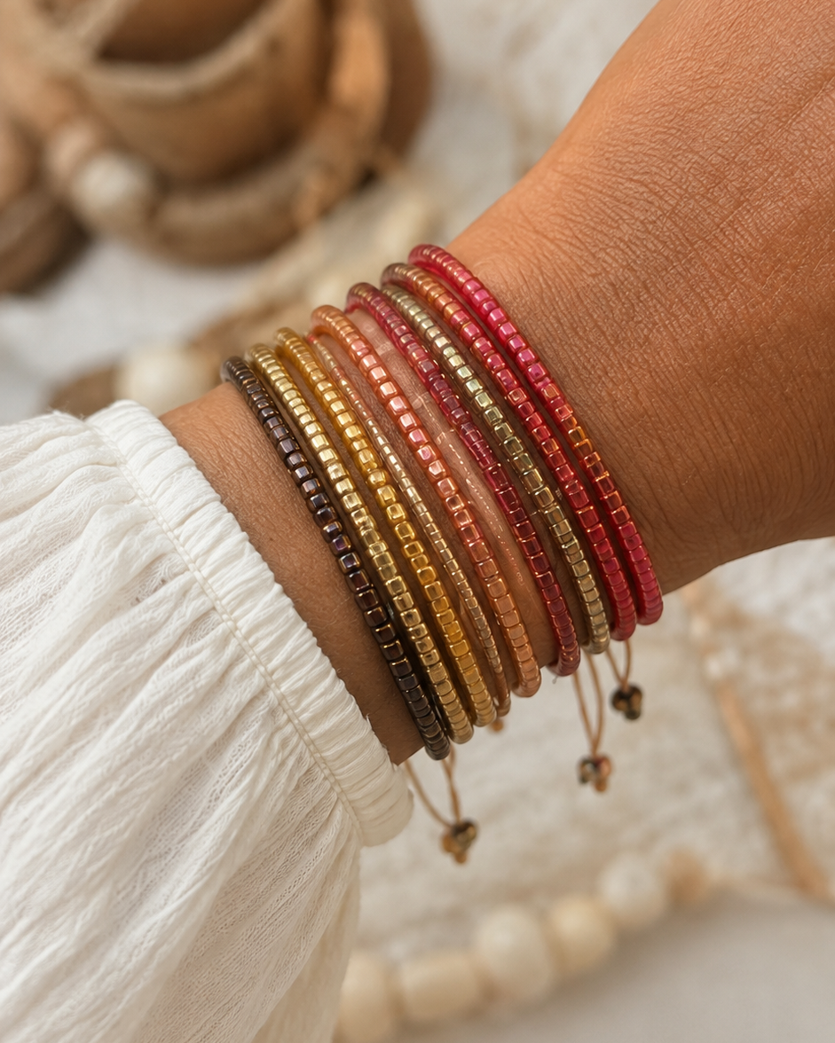 Pulseira Miyuki Twinkling