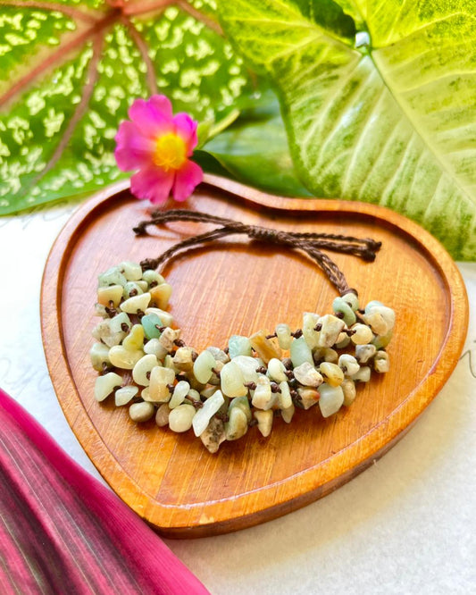 Pulseira Harmonia Amazonita Natural