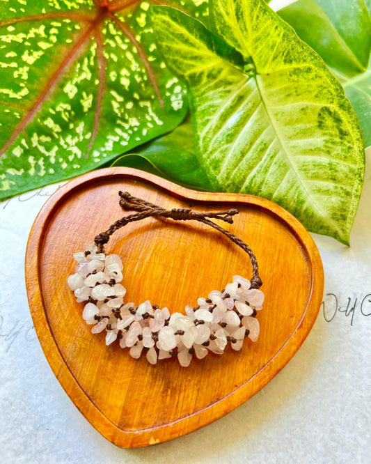 Pulseira Aura de Amor Quartzo Rosa